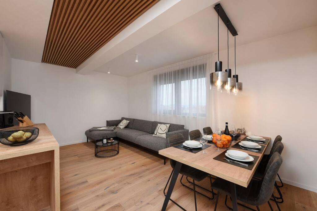 Fux Penthouse Whirlpool Meerblick Zadar Exterior foto